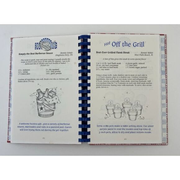 Gooseberry Patch Cookbooks Lot Of 2, Country Quick  & Easy and What’s For Dinner - Picture 15 of 16